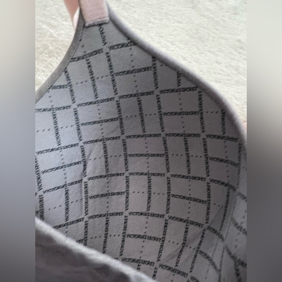 Victoria's Secret Racerback Semi Demi Periwinkle and Pink T-Back Bra, 34D - Picture 3 of 11